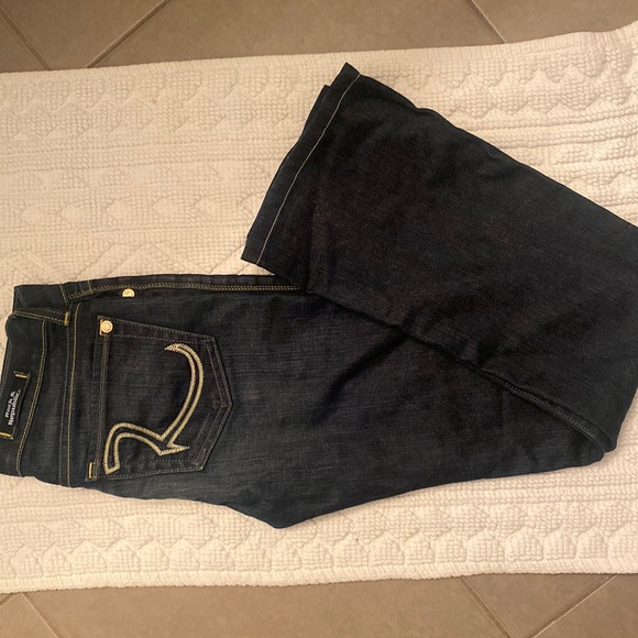 Hemmed Rock and Republic Jeans size 24 - Picture 2 of 3